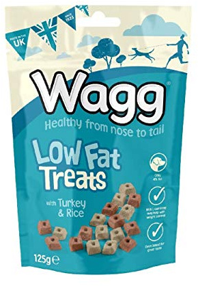 Wagg Low Fat Treats Turkey & Rice, 125g