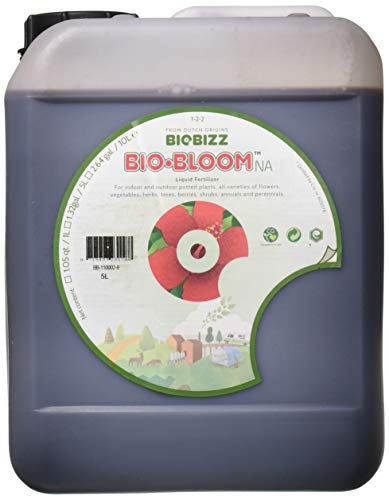 Biobizz 05-225-060 - Bio Bloom fertilizante líquido orgánico para floración, 5 litros