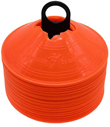 Precision Space Flexible Plastic Markers - Orange, 20 Cm
