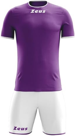 Zeus Completo Sportivo Sticker Viola-Bianco Taglia XL