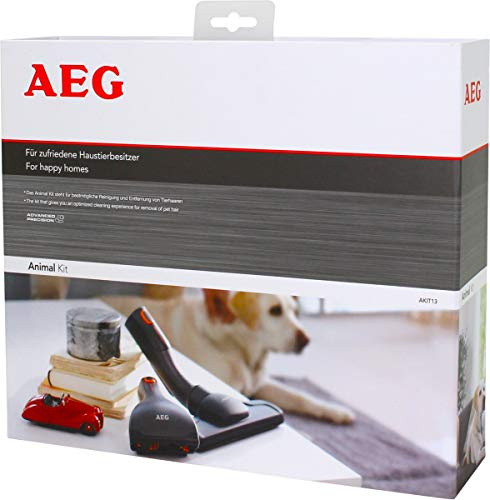 AEG AKIT13 Erweiterungs-Set Animal Kit, Matratzen- und Polsterdüse, Mini-Turbodüse, 36mm (oval)