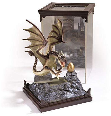 The Noble Collection - Magical Creatures Hungarian Horntail - Hand-Painted Magical Creature #4 - Officially Licensed Harry Potter Toys Collectable Figures - for Kids & Adults