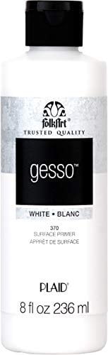 FolkArt Gesso, White, 8 Oz