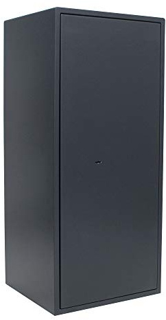 Armoire forte Profirst Tau 1000 S2 serrure électronique alimentation de secours construction ignifuge 2 étagères réglables coffre-fort intérieur verrouillable séparément matériel de fixation inclus