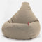 Lounge Pug, Gaming Sitzsack Sessel, Stonewashed-Stoff Erde