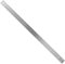 Pacific Arc Edelstahl-Lineal mit Zoll- und Pica-Messungen, 61 cm, Unterseite aus Kork.