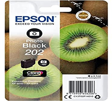 Epson 2893475 Tintenpatrone für Drucker, 4,1 ml, 400Seiten,fürEpson,Fotoschwarz,ExpressionPhotoXP-6000,XP-6005,4,1ml,400Seiten