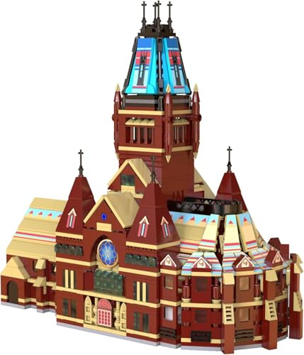 CADA Harvard Memorial Halle, Bausatz, Ikonisches Gebäude, 1411 Teile, ab 8 Jahren (DEQUBE 927DE66017)