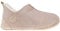 Vanuba Handgemacht Lammfell Hausschuhe Damen Winter Oxford Warme Hausschuhe Geschlossen - Pantoffeln Damen - Hüttenschuhe 38 Beige/Weiß