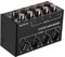 Btuty Stereo Audio Mixer with 4-Channel RCA Inputs Separate Volume Controls Full Metal Shell Mini
