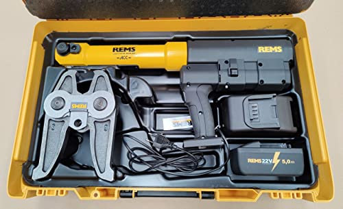REMS Press XL 579014 - Pressatrice a batteria, 22 V, ACC Z7