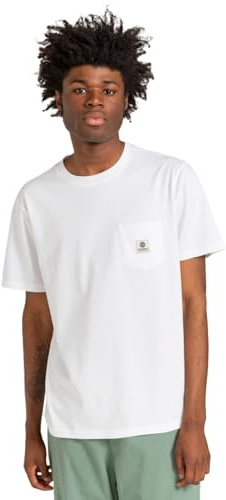 Element Basic Pocket - T-Shirt for Men Bianco