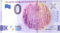 0 Euro Schein Deutschland 2022 · Kölner Dom VI · Gotischer Hochchor · Souvenir o Null € Banknote