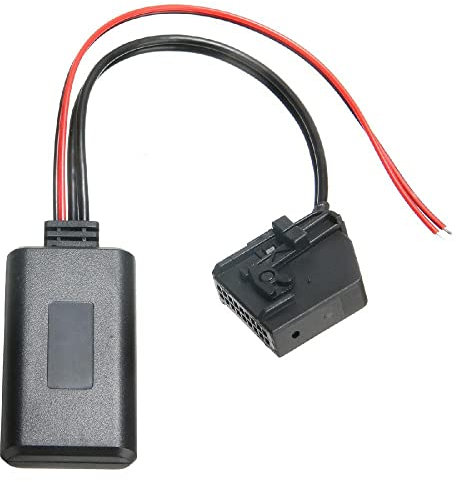 Baceyong Universal Auto Bluetooth Adapter AUX Kabel für M-ercedes C-omand 2.0 APS 220 W211 W208 W168 W203, Autoradio Musik Adapter Kabel