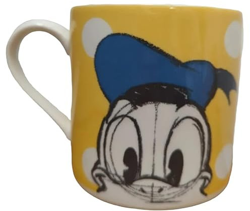 Cath Kidston x Disney Donald Duck Yellow Spot Mug