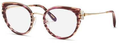 Chopard Damen Vch367v Brillenfassungen auf Rezept, schwarz (Shiny Black), 52/135/20