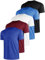 5 Pack Man Sports T Shirt Short Sleeve Crew Neck Gym Running Breathable Athletic Shirts Short Sleeve Sport Tops,4XL 5P2
