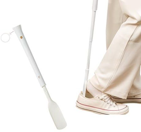 mengger Chausse Pied, Chausse Pied Long -Telescopique 41-70cm Chausse-pied Long Chaussé Pied Manche Long Chausse Pied Rétractable Pour Hommes Femmes Enfants Seniors