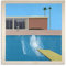 David Hockney 1967A Bigger Splash Kunstdruck, Poster, Leinwand, Poster, Wandkunst, Bilddrucke, hängende Foto-Dekoration, Heimposter, Kunstwerke, 40 x 40 cm