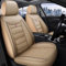 Kenzek Auto Schonbezüge für BMW X1 X2 X3 X4 X5 X5M X6, Auto-Schonbezug, Auto-Schonbezüge, 2 Vordersitzbezüge, 1 Rücksitzbezug, Sitzschoner Auto für Auto, Van, SUV Beige