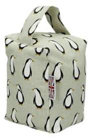The Wheat Bag Türstopper, handgefertigt, Heimdekoration, Bauernhaus-Stil, Pinguin