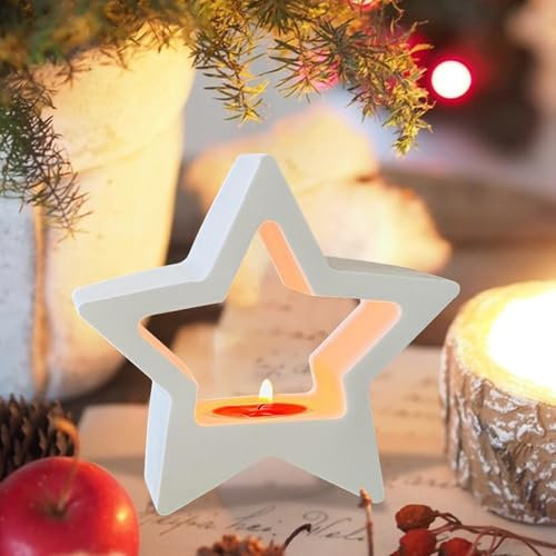 Silikonformen Gießformen Weihnachten Stern, Silikonform Weihnachten Stern Gipsformen Zum Gießen Gießformen Silikon Silikonform Stern Beton Zum Gießen Giessform Silikon Für Handwerk (F)