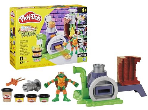 Play-Doh Teenage Mutant Ninja Turtles, Set de Juego Horno lanzapizzas