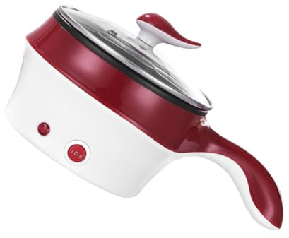 WEKADRIN Kochtopf Milchtopf Aus Edelstahl Mit Deckel Suppentopf Elektrotopf Mit Antihaftbeschichtung Für Zuhause Küche Wohnheim Eu-stecker