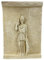 Athena Minerva Griechische römische Göttin Wanddekoration, Hartputz-Relief, 30 cm