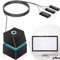 TECHZOCO Cable del Interruptor Encendido de Ordenador para Escritorio, Botón Encendido Ordenador de sobremesa, Power Switch Jumper, botón de reinicio Placa Base, Power SW y +HDD, Longitud de 200 cm