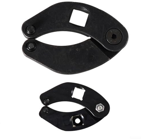 ZAMETTER Large and Small Adjustable Gland Nut Wrench Set Adjustable Gland Nut Spanner Wrench Set