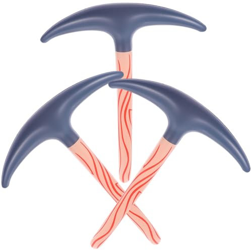 Homoyoyo Piccone Gonfiabile, 3 Pezzi Giocattoli Simulazione Piccone Modello Multicolore Bambini Partito Puntelli Giocattoli per Feste di Compleanno E Festive