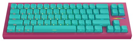 Nubi NK68 HE Ice Cream - Hall-Effekt kabelgebundene Gaming-Tastatur (Englisch US - ANSI)