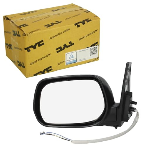 TYC 336-0052 Außenspiegel Seitenspiegel Links Beheizbar Elektrisch 5-Polig Kompatibel mit TOYOTA RAV 4 II CLA2, XA2, ZCA2, ACA2 8791042620 8791042760 8794042590 | 336-0052 Kompatibel mit Rav 4 II (_A2_)