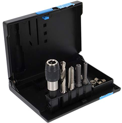 V-Coil Gewinde Reparatur Set rapid M5 x 0.8 | Gewinde Reparatursatz Kit rapid | Gewinde-Reparatur von beschädigten oder abgenutzten Gewinden | Mit Kunststoff-Kassette
