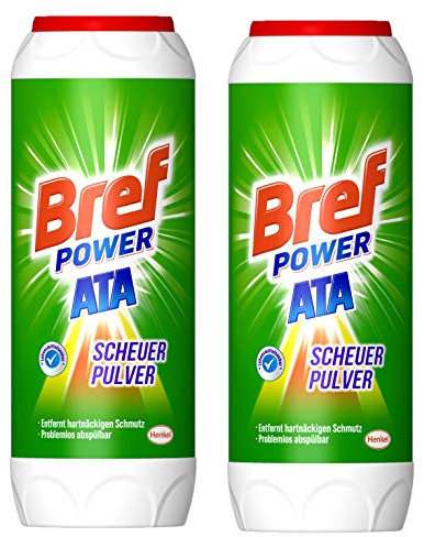 2er Pack Sidol Ata Scheuer-Pulver, Allzweckreiniger, 2 x 500 g, Reinigungspulver, Reinigungsmittel