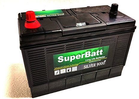 12V 120AH SuperBatt 31-1000 Heavy Duty Battery | Replace TYPE 655 & 656 Battery