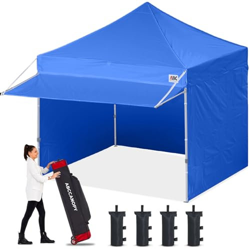 ABCCANOPY 3x3m Pavillon wasserdicht Pop-Up Gartenpavillon Festival Sonnenschutz