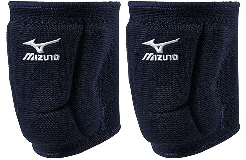 Mizuno LR6 Rodilleras, Azul Marino, Pequeño