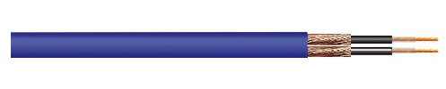 2 Core Screened Microphone Cable, Blue