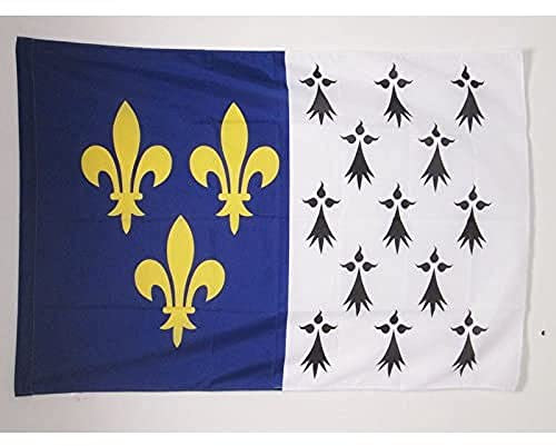 AZ FLAG - Drapeau Brest - 150x90 cm - Drapeau Brestois - Bretagne 100% Polyester Avec Fourreau et cordelette - Pavillon 110 g