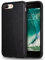 TENDLIN iPhone 7 Plus Hülle/iPhone 8 Plus Hülle Leder mit Flexiblem TPU Silikon Hybrid Weiche Schutzhülle für iPhone 7 Plus/iPhone 8 Plus (Schwarz)