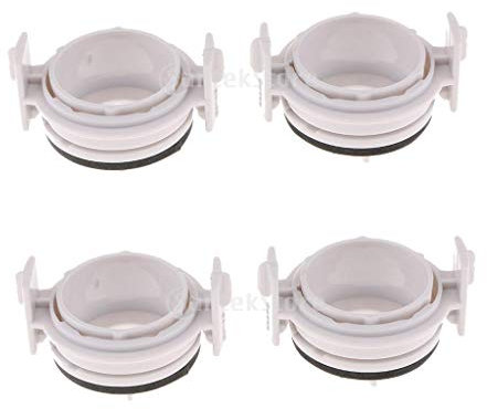 Almencla 4X H7 LED Adaptateur De Phare Ampoule Base Titulaire Titulaire Prise De Retenue pour BMW E46