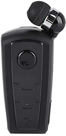 Cuffie senza fili Bluetooth, Auricolare sportivo Auricolare Vivavoce retrattile per telefono, Smart One for Two con funzione anti-smarrimento(nero)