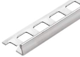 Abschlussprofil (Winkelabschlussprofil) -Edelstahl- 8 mm (Länge 2