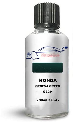 Xtremeauto Touch Up Paint For Honda Legend Geneva Green G62P Direct Appliance Chip Scuff Mark Brush In Lid