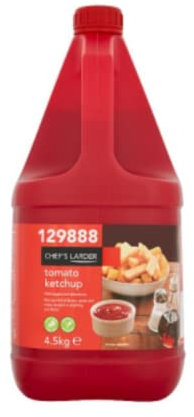 Chef's Larder Tomato Ketchup 4.5kg x 2