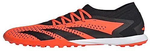 adidas Unisex Accuracy.3 Turf Soccer Shoe, Team Solar Orange/Black/Black, 11 Women/10 Men