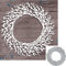 Gowxs Stanzschablonen für Kartenherstellung, Stanzformen, Schablonen für DIY, Scrapbooking, Fotoalbum, dekorative Prägepapier-Stanzformen für Kartenherstellung, vorlage + niedliche Brosche