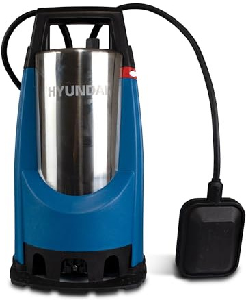 HYUNDAI - Pompe à eau électrique - Vide-cave 1100 W 19500 L/h - Eaux chargées - HFP1100